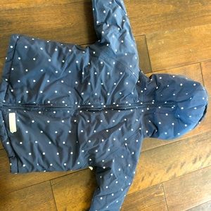 This Mini A True 18months old navy color jacket is the cutest design.